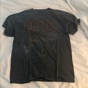 AC/DC Black Graphic T-Shirt